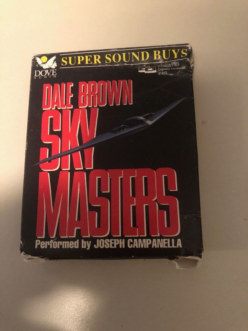 Sky Masters by Dale Brown‎ 1991, Audiobook Cassette read By Joseph Campanella